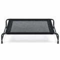 Cama elevada de malla para perro