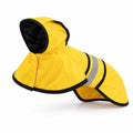 Chubasquero amarillo para perro