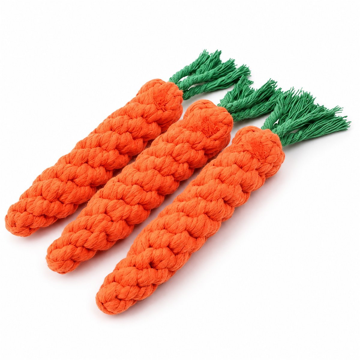 Pack de 3 zanahorias de cuerda
